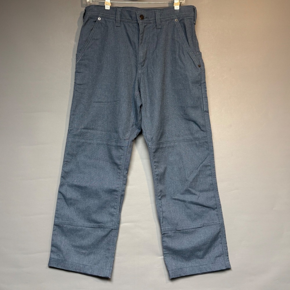 Patagonia Ironforge Hemp Double Knee Work Pants Mens 30 Blue Gray 56066